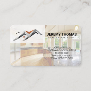 Logo immobilier Cuisine Carte de visite d'agen