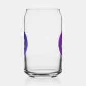 Logo imprimé en verre Can JK 2022 rose violet (Droite)