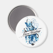 logo in wachtrij magneet (Voorkant / Achterkant)