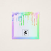 Logo Iridescente Slime Drivers Earring Display Car (Devant)