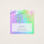 Logo Iridescente Slime Drivers Earring Display Car (Dos)