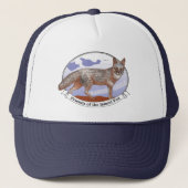 Logo Island Fox Casquette de baseball Navy Blue (Devant)