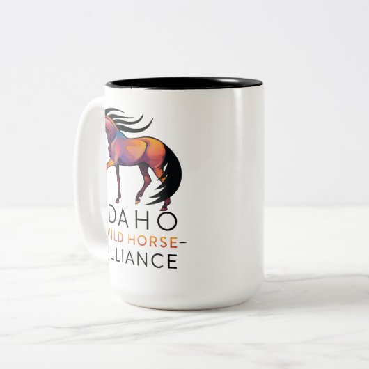 Logo IWHA tasse avec dire (Devant gauche)