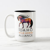 Logo IWHA tasse avec dire (Gauche)