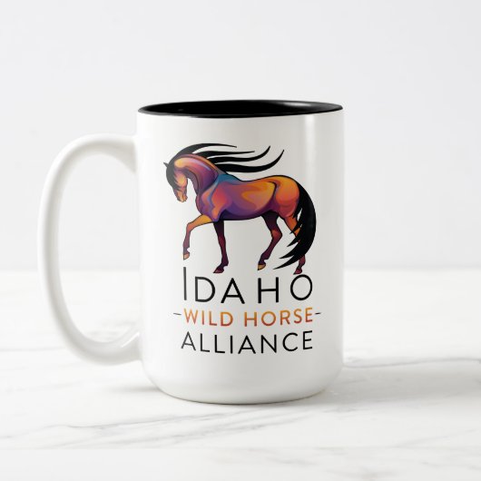 Logo IWHA tasse avec dire (Gauche)