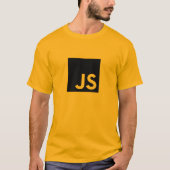 Logo Javascript T-Shirt (Or) (Devant)
