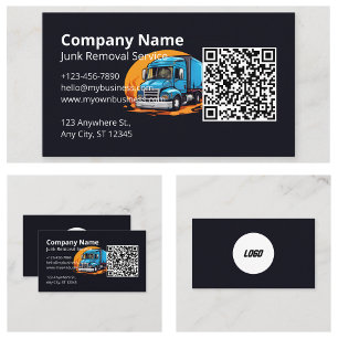 Logo Junk Removal Visitekaartje