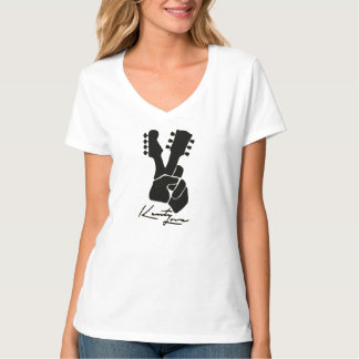 Logo Kenty Love féminin T-shirt T-Neck féminin