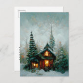 Logo kerstcadeautje Briefkaart (Voorkant / Achterkant)