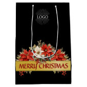 Logo Kerstcadeauttas Medium Cadeauzakje (Achterkant)