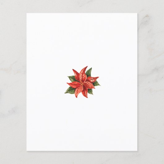 Logo kerstfeestdag begroeting budget Business (Achterkant)