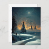 Logo kerstster Briefkaart 2 (Voorkant / Achterkant)