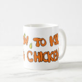 Logo kippen koffiemok (Voorkant rechts)