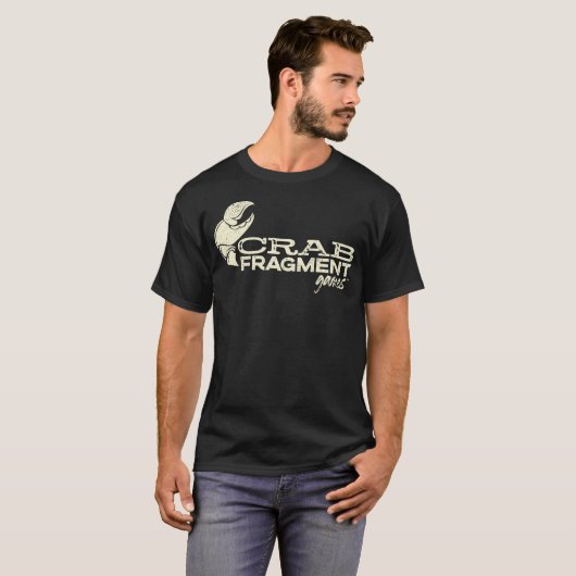 Logo krabfragment (2019) t-shirt (Voorkant volledig)