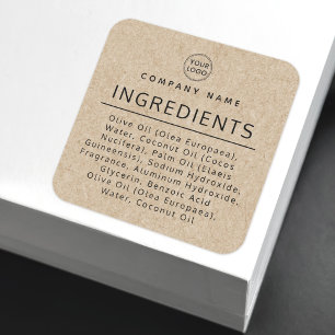 Logo Kraft bekijk etiket van ingrediëntenlijst