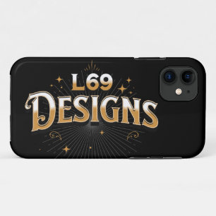 logo "L69 DESIGN" iPhone 11 Hoesje