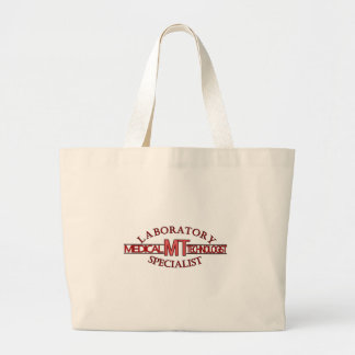 LOGO LABORATORIUMSPECIALIST MT MEDISCHE TECHNOLOGI GROTE TOTE BAG