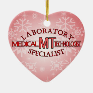 LOGO LABORATORIUMSPECIALIST MT MEDISCHE TECHNOLOGI KERAMISCH ORNAMENT