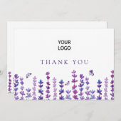 Logo Lavande et Merci papillon (Devant / Derrière)