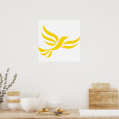 Logo liberaal-democraten poster (Keuken)
