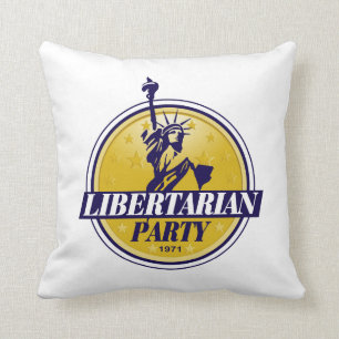 Logo libertariële politieke partij kussen
