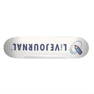 Logo LiveJournal (horizontaal) Skateboard