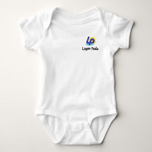 logo, Logan Pools Romper (Voorkant)