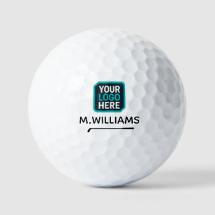 Logo Logotype Merk Aangepaste Naam Golfballen