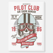 Logo  Luchtvaartclub Magneet (Voorkant)