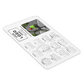Logo Maandelijkse foto 2025 Kalender Magneet (Rechterzijde)
