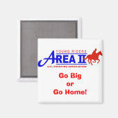 Logo Magnet Magneet (Voorkant / Achterkant)