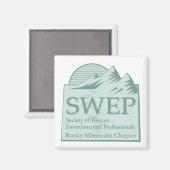 Logo Magnet Magneet (Voorkant / Achterkant)