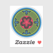 Logo Mah Jongg 2 Sticker en vinyle (Feuille)