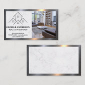 Logo Maisons | Carte de visite intérieur (Devant / Derrière)