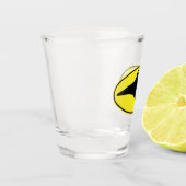 Logo Manta Ray Shot Glas (Links)