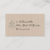 Logo Marie Antoinette - Carte de visite (Dos)