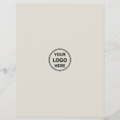 Logo Marketing Creatief Neutraal Ondernemen Flyer (Achterkant)