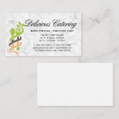 Logo | Marmer Visitekaartje (Voorkant / Achterkant)