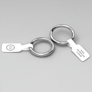 Logo Marqué Barbell Bijoux Sticker Prix Tags