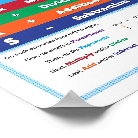 Logo Math For High School Poster (Coin)