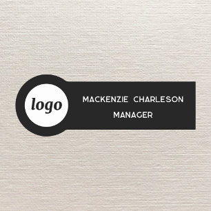 Logo Medewerker Personeel Magnetische of Speld Naa Naamplaatje