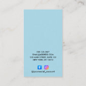 Logo Médias sociaux Prix minimum Étiquette do-it-y (Dos)