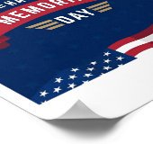 Logo Memorial Day Poster (Hoek)