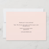 Logo Merci professionnel moderne (Dos)