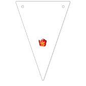 Logo met een uniek ontwerp, dat creativiteit verte vlaggetjes (Derde vlag)