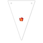 Logo met een uniek ontwerp, dat creativiteit verte vlaggetjes (Tweede vlag)