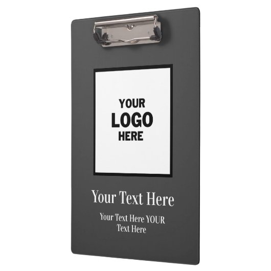 Logo met het zwarte en witte merk klembord (Links)