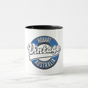 Logo met stijl Hobart australia Mok