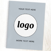 Logo met Tekst en QR Code Promotiezaken Notitieboek