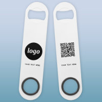 Logo met tekst QR Code Business